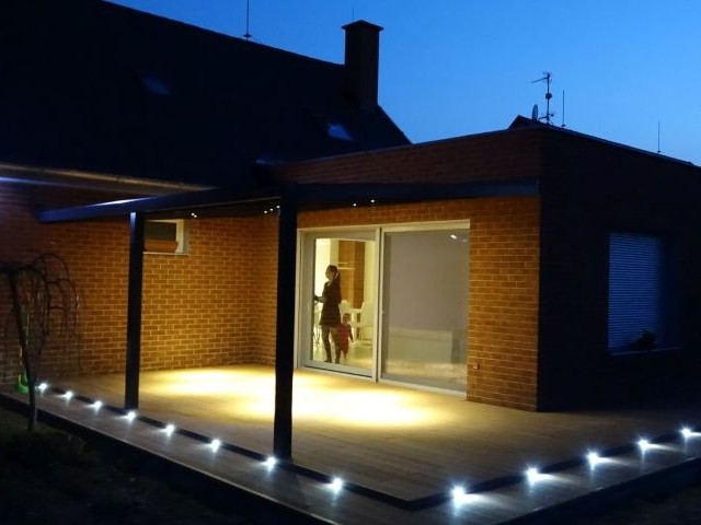 Kombinace komfortu a vánočních světel