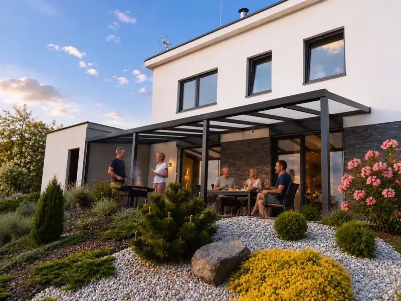Hliníková pergola od ALcentrum