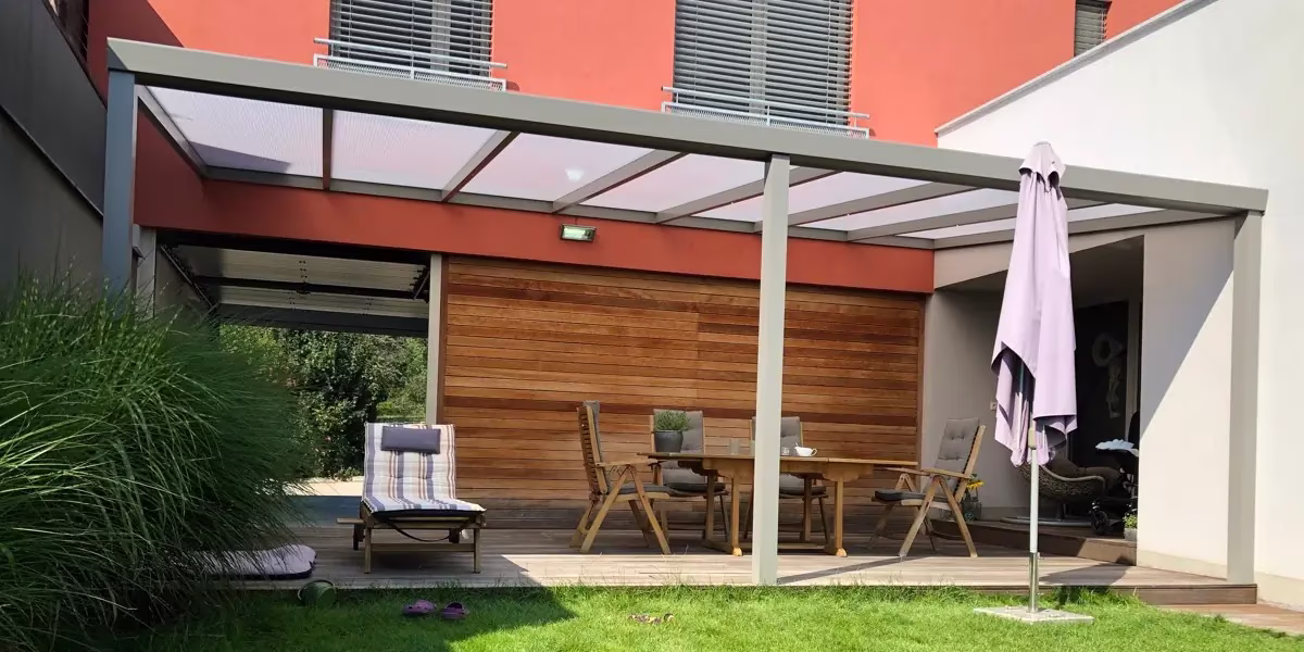 Hliníková pergola od ALcentrum