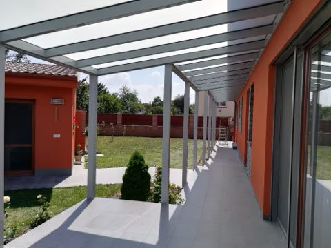 DELUXE hliníková pergola, realizace 9