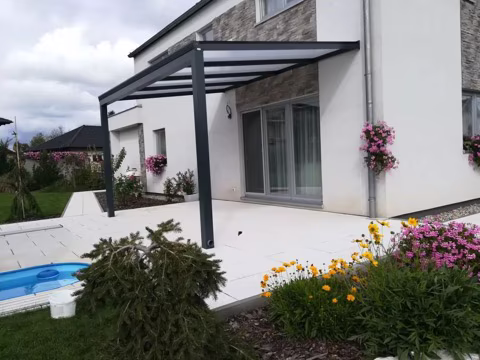 ECO hliníková pergola, realizace 11