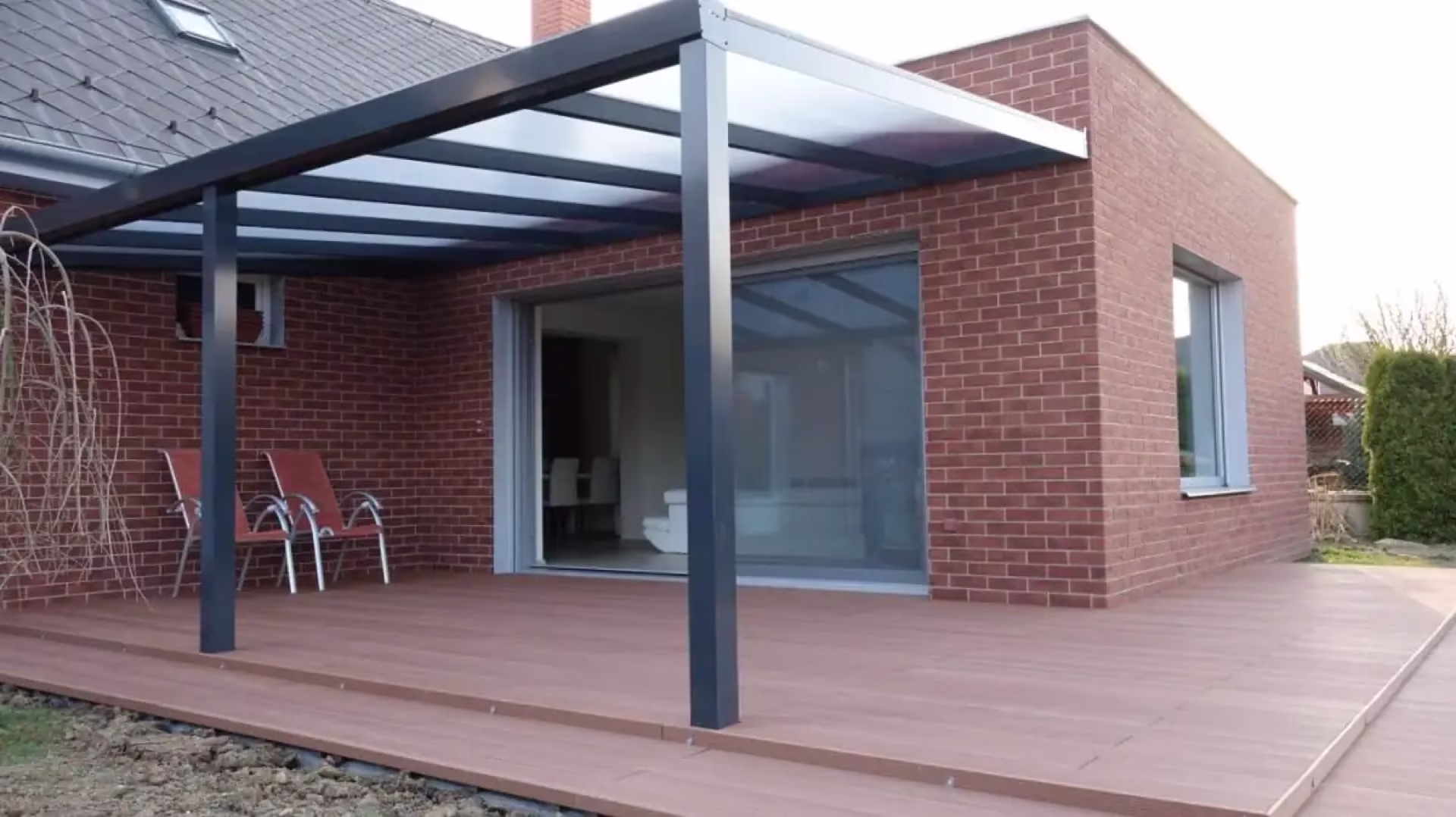 PROFI hliníková pergola, realizace 2