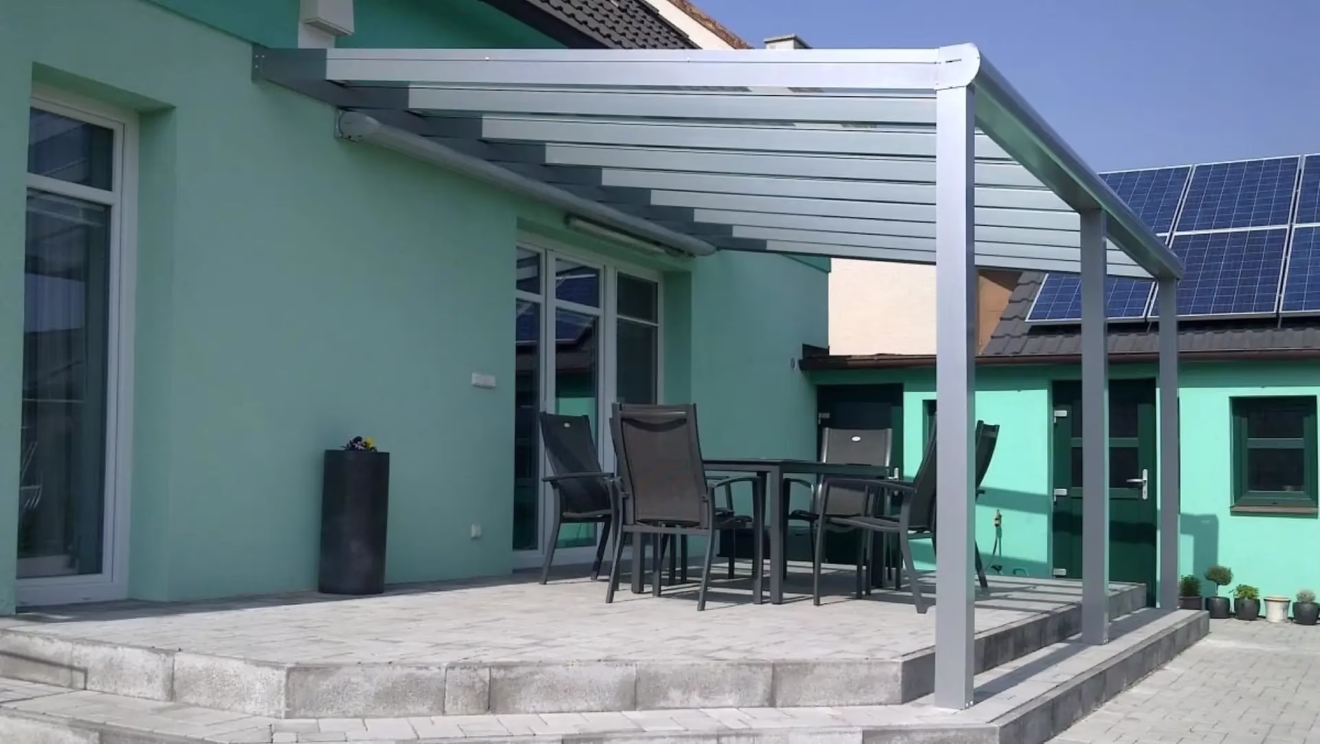 Hliníková pergola DELUXE